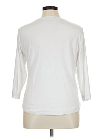 Chico's 3/4 Sleeve T-Shirt (view 2)