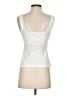 MNG 100% Polyester White Sleeveless Blouse Size S - photo 2