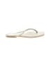 X-Appeal Ivory Flip Flops Size 9 - photo 1