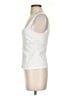 MNG 100% Polyester White Sleeveless Blouse Size S - photo 5