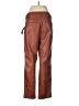 Ann Taylor LOFT 100% Polyester Brown Casual Pants Size 8 - photo 2