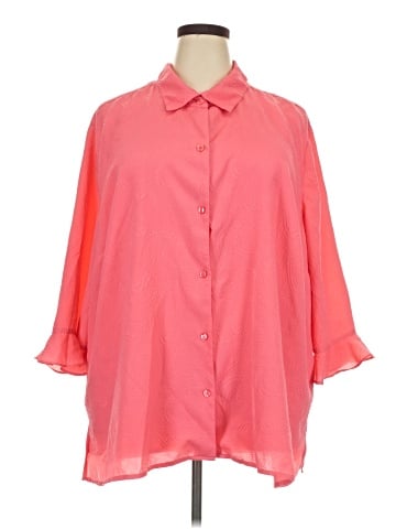 Maggie Barnes 3/4 Sleeve Blouse (view 1)