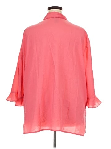 Maggie Barnes 3/4 Sleeve Blouse (view 2)