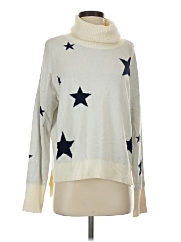 Hem & Thread Pullover Sweater (view 1)