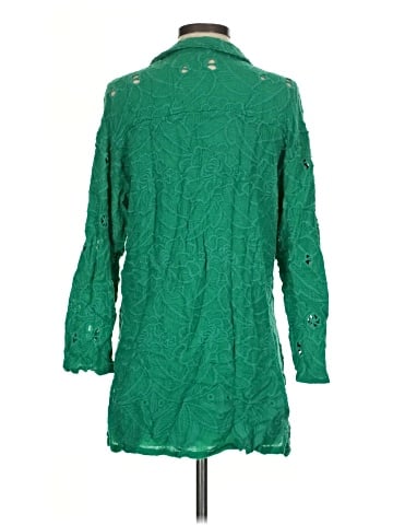 Akemi + Kin 3/4 Sleeve Button-Down Shirt (view 2)