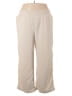 Active by Old Navy 100% Polyester Solid Ivory Casual Pants Size XXL - photo 1