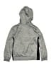 Nike 100% Polyester Gray Zip Up Hoodie Size 6 - 7 - photo 2