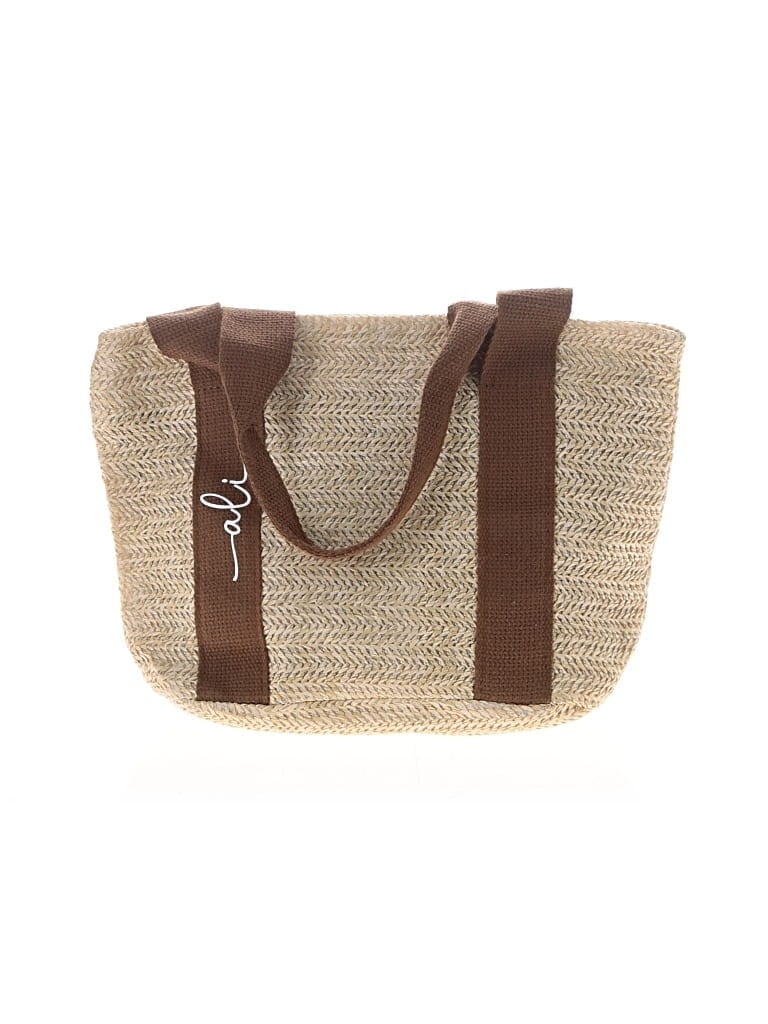 Pre-owned Assorted Brands Tote Bag In Tan