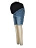 Isabel Maternity Blue Denim Shorts Size 10 Maternity - photo 1