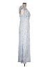 Gap 100% Rayon Blue Casual Dress Size L - photo 4