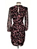 Astr 100% Polyester Floral Black Cocktail Dress Size S - photo 2