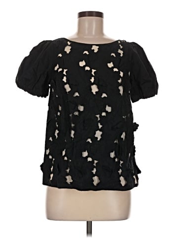 Tibi Short Sleeve Blouse (view 1)