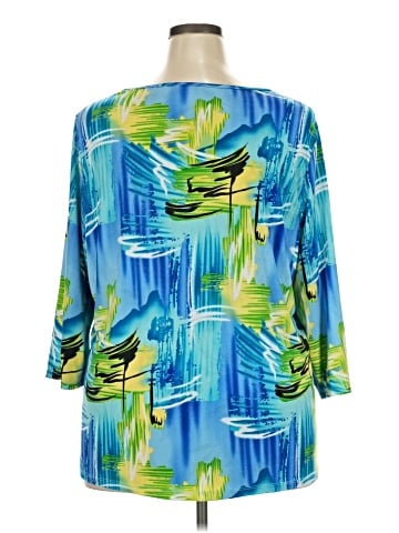 Alia 3/4 Sleeve Blouse (view 2)