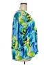 Alia Blue 3/4 Sleeve Blouse Size XXL (estimated) - photo 4