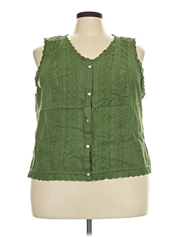 Market and Spruce Sleeveless Blouse (view 1)