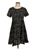 Lush 100% Polyester Stars Black Casual Dress Size S - photo 1