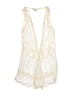 Knit Works 100% Polyester Ivory Sleeveless Blouse Size 10 - photo 1