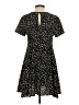 Lush 100% Polyester Stars Black Casual Dress Size S - photo 2