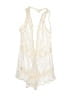 Knit Works 100% Polyester Ivory Sleeveless Blouse Size 10 - photo 2