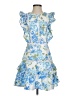 Sugarlips 100% Cotton Blue Cocktail Dress Size S - photo 1