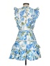 Sugarlips 100% Cotton Blue Cocktail Dress Size S - photo 2
