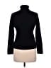 Lord & Taylor 100% Cashmere Black Cashmere Pullover Sweater Size Med - P Petite - photo 2