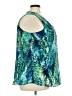 Rose + Olive 100% Polyester Green Sleeveless Blouse Size 3X - photo 4