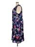 Talbots 100% Viscose Paisley Blue Casual Dress Size 22 - photo 5