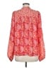 Elan 100% Rayon Red Long Sleeve Blouse Size M - photo 2
