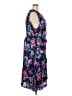 Talbots 100% Viscose Paisley Blue Casual Dress Size 22 - photo 4