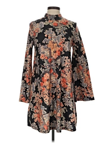 Zara W&B Collection Casual Dress (view 1)