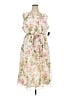 Jessica Howard 100% Polyester Floral Ivory Casual Dress Size 22 - photo 1