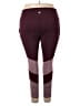 Torrid Color Block Burgundy Active Pants Size 3X Plus (3) - photo 2