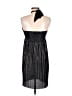 JFW 100% Polyester Metallic Black Cocktail Dress Size M - photo 2