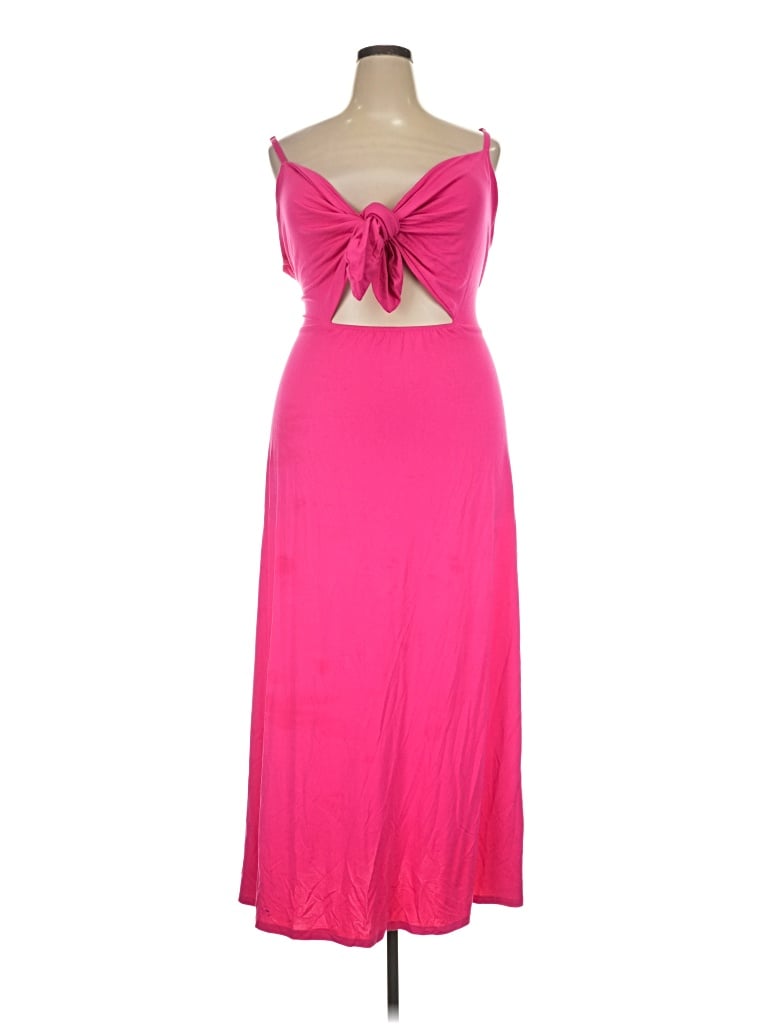 Pre-owned Eloquii Cocktail Dress In Pink
