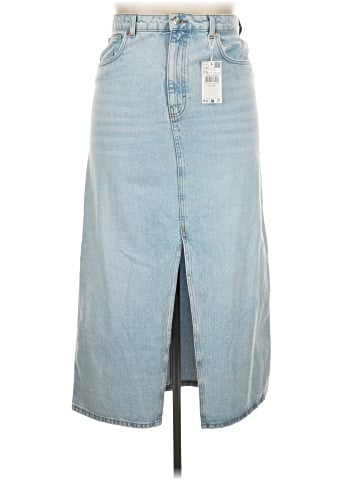 MNG Denim Skirt (view 1)