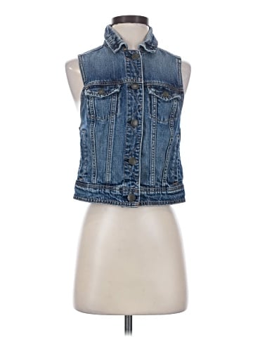 American Eagle Outfitters Denim Vest (view 1)