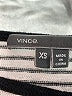 Vince. 100% Linen Stripes Silver Turtleneck Sweater Size XS - photo 7