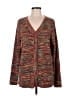 LOGO by Lori Goldstein 100% Polyester Red Kimono Size M - photo 1