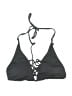 Mossimo Solid Black Swimsuit Top Size L - photo 1