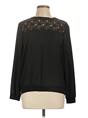 Ann Taylor Long Sleeve Blouse (view 1)
