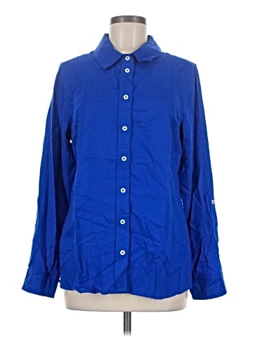 Soft Surroundings Long Sleeve Button-Down Shirt (view 1)