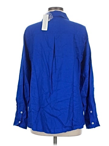 Soft Surroundings Long Sleeve Button-Down Shirt (view 2)