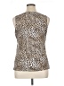 Ellen Tracy Silver Sleeveless Blouse Size 1X - photo 2