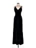 Alexia Admor Solid Black Cocktail Dress Size L - photo 1