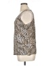 Ellen Tracy Silver Sleeveless Blouse Size 1X - photo 5