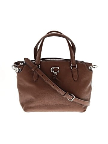 Coach Leather Satchel (view 1)