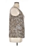 Ellen Tracy Silver Sleeveless Blouse Size 1X - photo 4