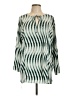 Alfani Green 3/4 Sleeve Blouse Size L - photo 1