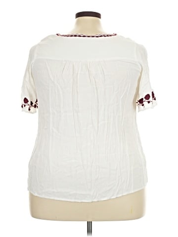 Lucky Brand Short Sleeve Blouse (view 2)